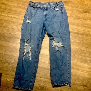 Old Navy Curvy OG Loose Jeans, Size 14